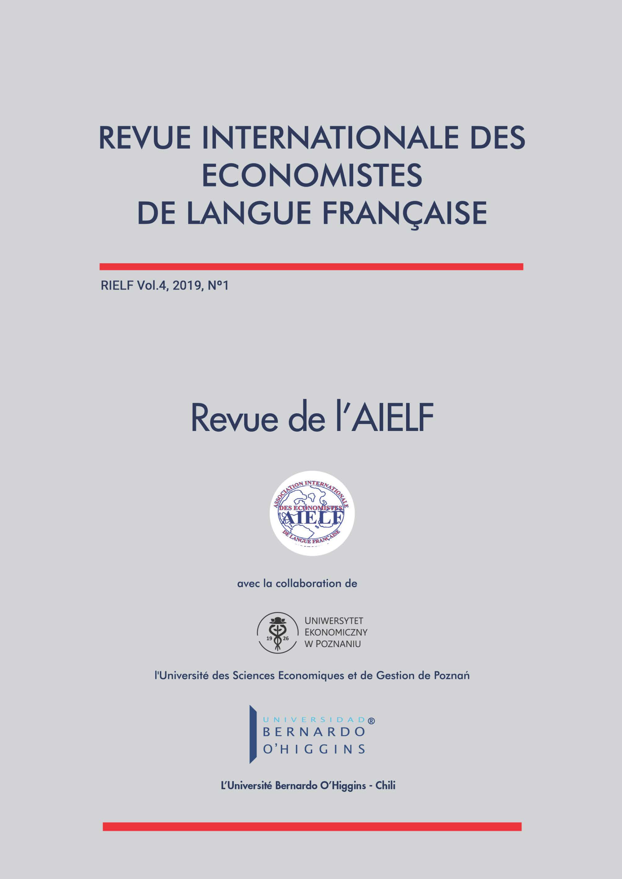 Afficher Vol. 4 No 1 (2019)