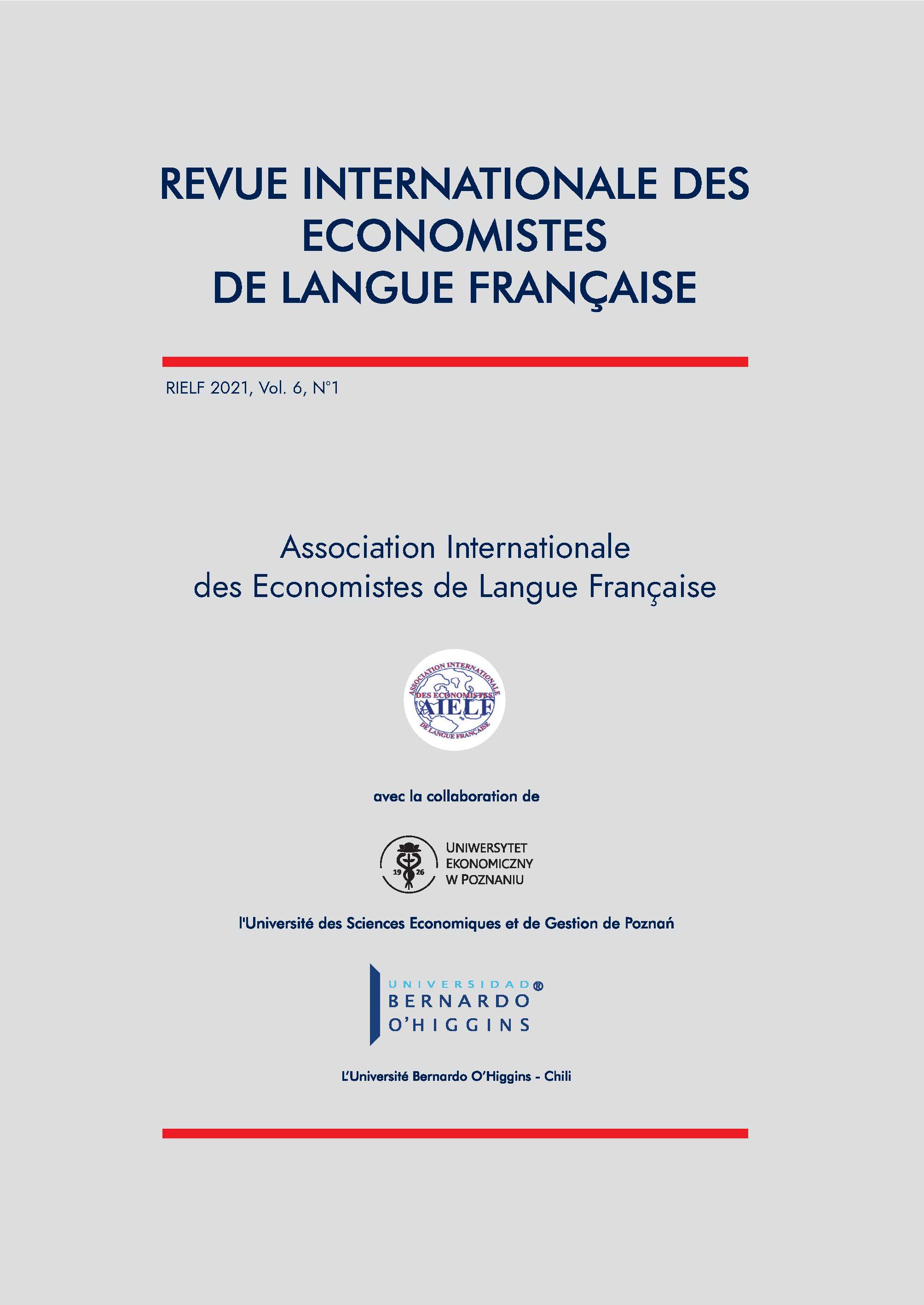 Afficher Vol. 6 No 1 (2021)